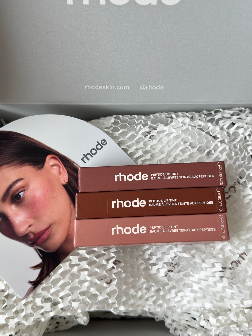 RHODE Peptide Lip Tint Trio - Summer edition ‘26 ✨Sold out ❣️